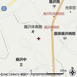 一関市役所藤沢支所　保健福祉課・藤沢保健センター周辺の地図