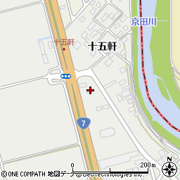 渋谷建設株式会社荘内支店周辺の地図