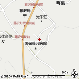 一関市役所藤沢支所　ふじさわ居宅介護支援事業所周辺の地図