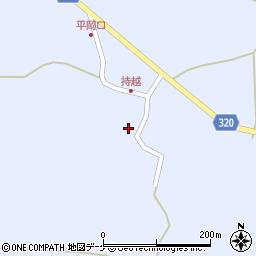 山形県最上郡金山町山崎862周辺の地図