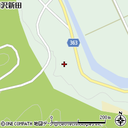 山形県酒田市田沢田沢新田17周辺の地図