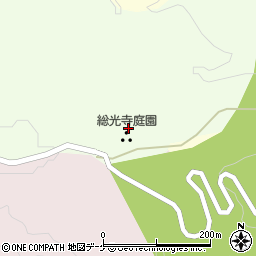 總光寺周辺の地図