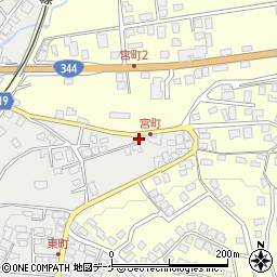 松田新聞店周辺の地図
