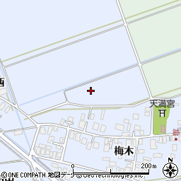 山形県庄内町（東田川郡）跡周辺の地図