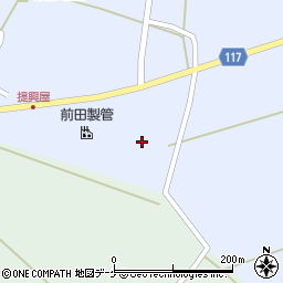 山形県庄内町（東田川郡）提興屋（下田）周辺の地図