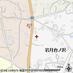 宮城県気仙沼市岩月台ノ沢57-1周辺の地図