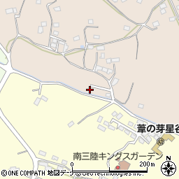 宮城県気仙沼市岩月宝ヶ沢214-10周辺の地図