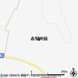 宮城県栗原市金成（赤児沖前）周辺の地図