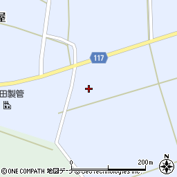 山形県東田川郡庄内町提興屋元田尻周辺の地図