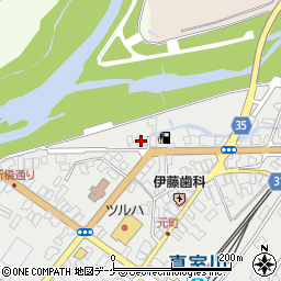 ＮＸエネルギー東北株式会社　山形支店真室川給油所周辺の地図