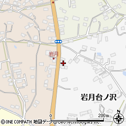 宮城県気仙沼市岩月台ノ沢57周辺の地図