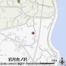 宮城県気仙沼市岩月台ノ沢120-3周辺の地図