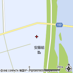 山形県東田川郡庄内町提興屋中島72-1周辺の地図