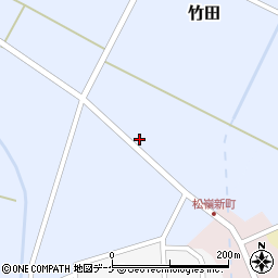 山形県酒田市竹田猿田14周辺の地図