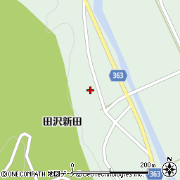 山形県酒田市田沢田沢新田83周辺の地図