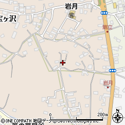 宮城県気仙沼市岩月宝ヶ沢98-2周辺の地図