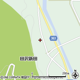 山形県酒田市田沢田沢新田81-5周辺の地図