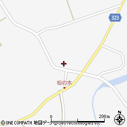 山形県最上郡金山町下野明361周辺の地図