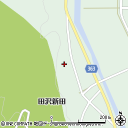 山形県酒田市田沢田沢新田79周辺の地図