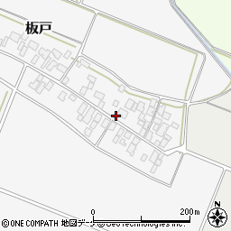 山形県酒田市板戸133周辺の地図