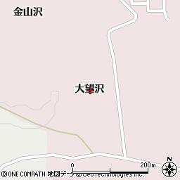 岩手県一関市藤沢町徳田大望沢周辺の地図