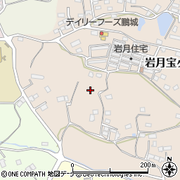 宮城県気仙沼市岩月宝ヶ沢311周辺の地図