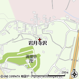 宮城県気仙沼市岩月寺沢187周辺の地図