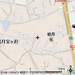 宮城県気仙沼市岩月宝ヶ沢40-2周辺の地図