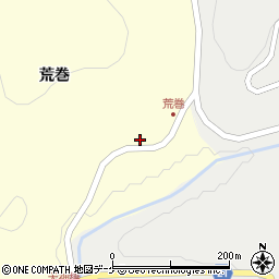 岩手県一関市藤沢町西口荒巻183周辺の地図