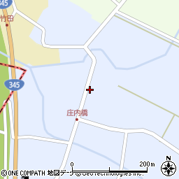 山形県酒田市竹田（竹ノ下）周辺の地図