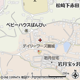 宮城県気仙沼市岩月宝ヶ沢294-7周辺の地図