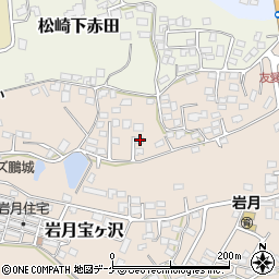 宮城県気仙沼市岩月宝ヶ沢163-36周辺の地図
