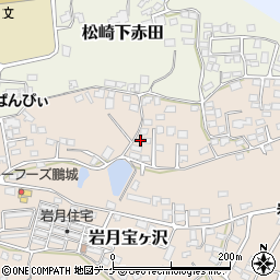 宮城県気仙沼市岩月宝ヶ沢163-15周辺の地図