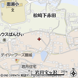 宮城県気仙沼市岩月宝ヶ沢283-4周辺の地図