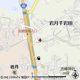 宮城県気仙沼市岩月千岩田193-12周辺の地図