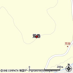 岩手県一関市藤沢町西口荒巻周辺の地図