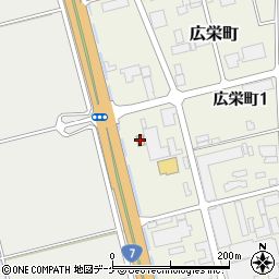 ファミリーマート酒田インター店周辺の地図