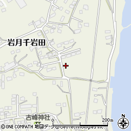 宮城県気仙沼市岩月千岩田161周辺の地図