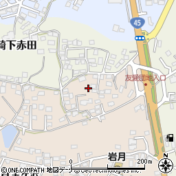 宮城県気仙沼市岩月宝ヶ沢33-1周辺の地図