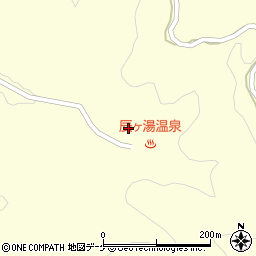 山形県酒田市土渕湯之沢周辺の地図