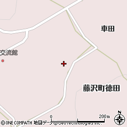 岩手県一関市藤沢町徳田周辺の地図