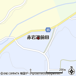 宮城県気仙沼市赤岩迎前田周辺の地図