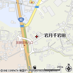 宮城県気仙沼市岩月千岩田257周辺の地図