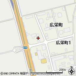 鍋林株式会社　酒田営業所周辺の地図