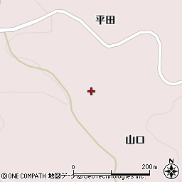 岩手県一関市藤沢町徳田山口周辺の地図