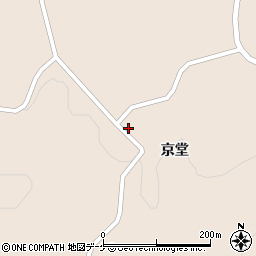 岩手県一関市藤沢町黄海京堂86周辺の地図