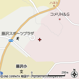 一関市役所藤沢支所　藤沢市民センター周辺の地図