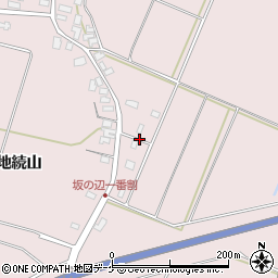 山形県酒田市坂野辺新田己周辺の地図