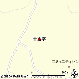 岩手県一関市藤沢町西口十文字周辺の地図