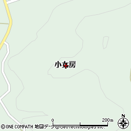 山形県酒田市田沢小女房周辺の地図